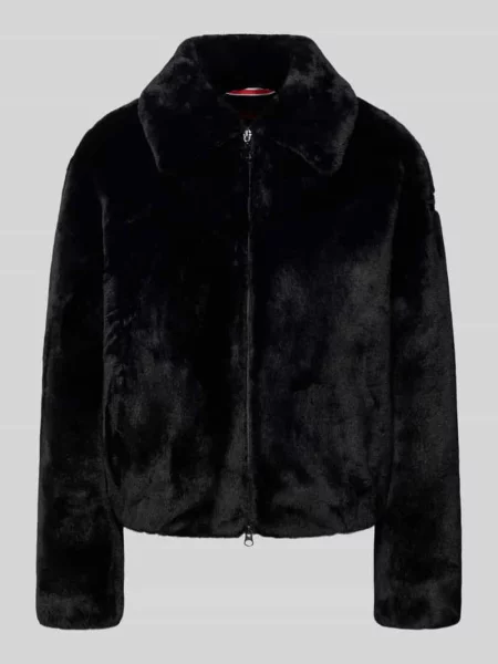 Kurtka ze sztucznego futra model ‘XAVI’ Frieda & Freddies czarna