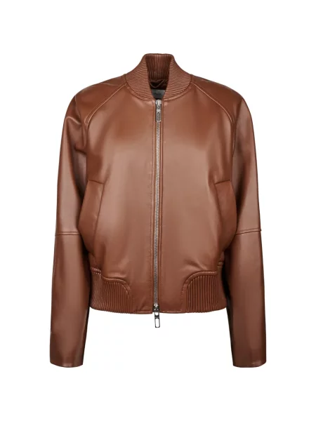 Geanta de piele Sportmax maro