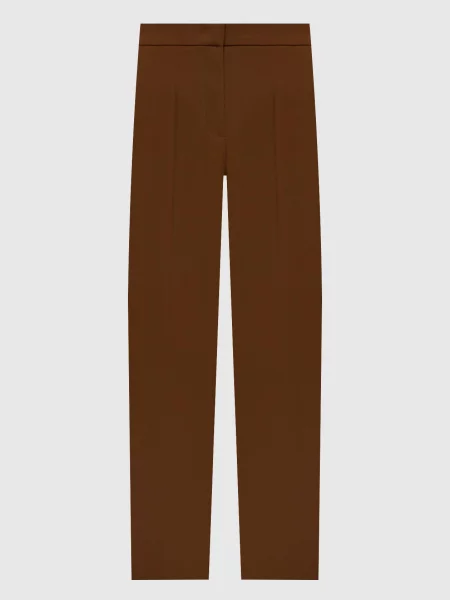 Шерстяные брюки Max Mara коричневые