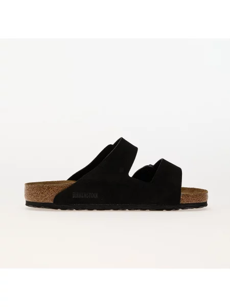 Semišové tenisky Birkenstock černé