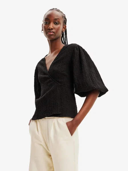 Desigual Bluză negru