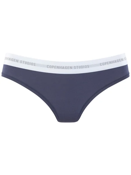 Copenhagen Studios Tanga bleumarin / gri alb