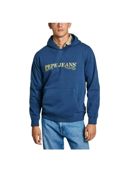 Geacă de blugi Pepe Jeans albastru