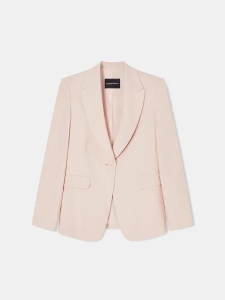 Пиджак Emporio Armani розовый