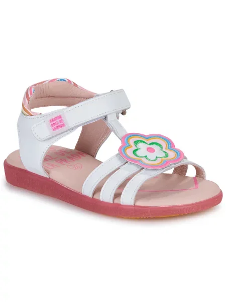 Otroški usnjeni sandali Agatha Ruiz de la Prada bela