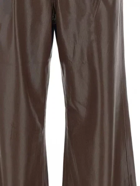 Pantaloni The Andamane evazate maro