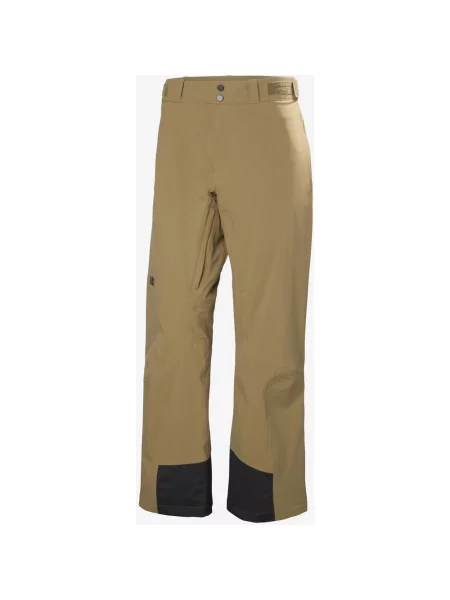 Długie spodnie Helly Hansen Alpha Insulated beżowo S czarne
