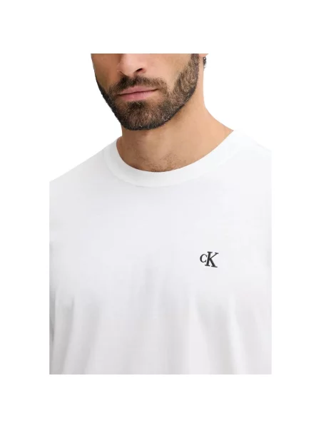 Tričko Calvin Klein Jeans bílé