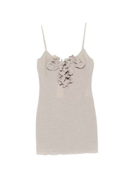 Rochie florală Magda Butrym cu model floral cu aplicații