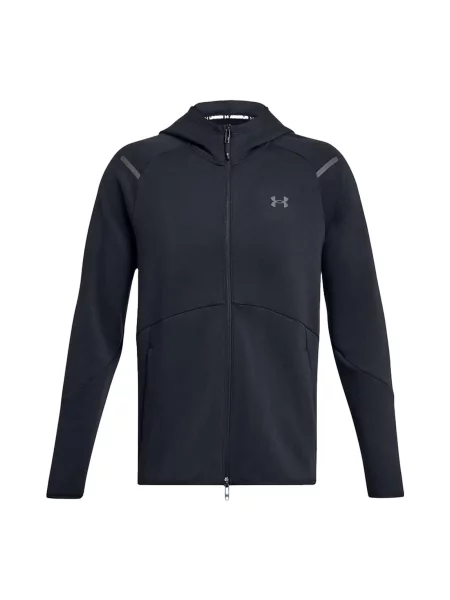 Bluza dresowa zapinana na Under Armour Unstoppable Fleece czarna