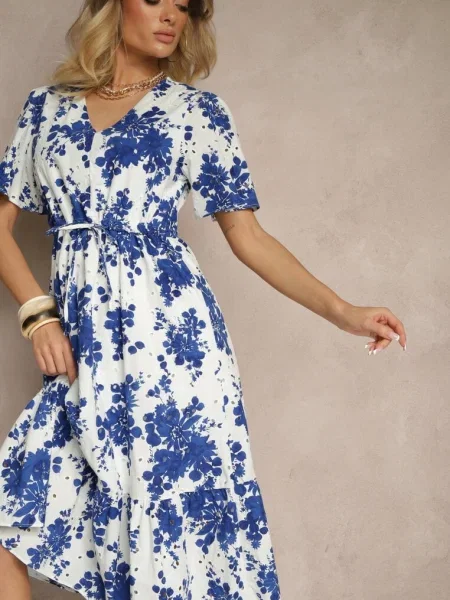 Rochie Velbia albastră