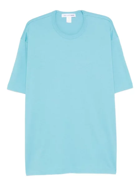 Tricou Comme Des Garçons Shirt scurt albastru