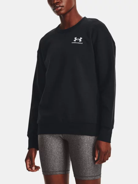 Fleecová fleecová mikina Under Armour biela