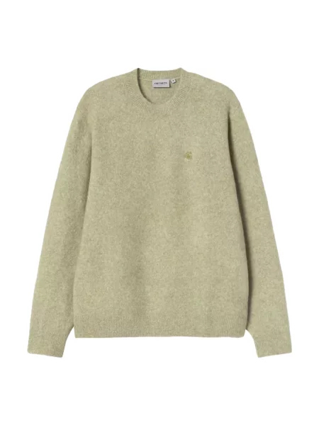 Sweter Carhartt Wip wełniany zielony