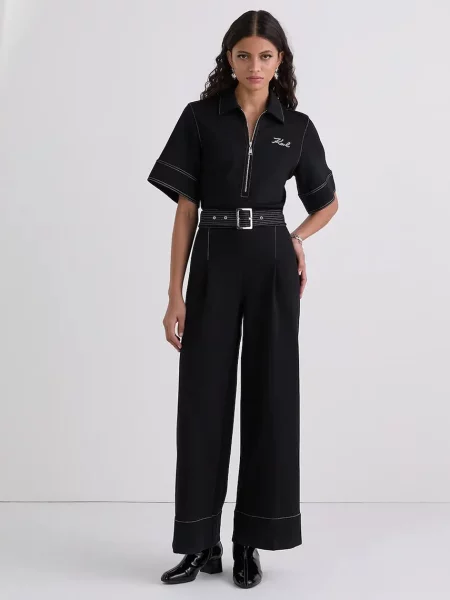 KARL LAGERFELD Salopetă negru