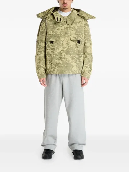 Мрежести камуфлажни маратонки Nike Air Max зелено