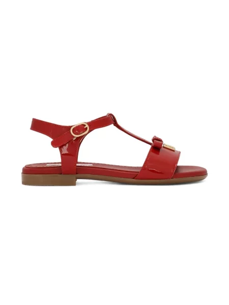 Sandały dziecięce Dolce And Gabbana czerwone