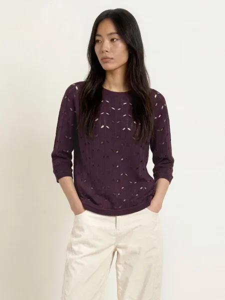 Brax Sweter Nala Z Rękawami rot