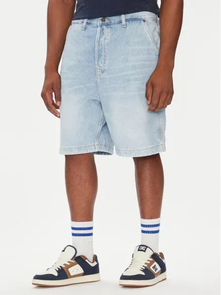 Джинсовые шорты Dc Shoes голубые