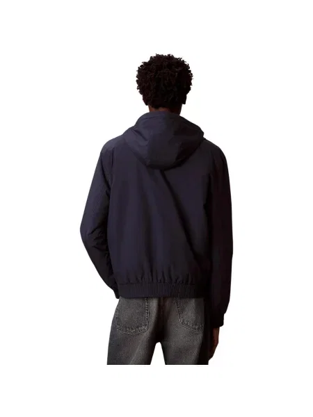 Geacă de blugi Calvin Klein Jeans albastru