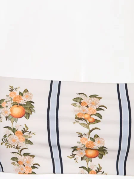 Agua By Agua Bendita Bikiny S Bandeau Topem Primavera Valle krémová / černošedá oranžová