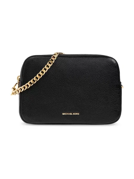 Torebka crossbody Michael Kors skórzana czarna