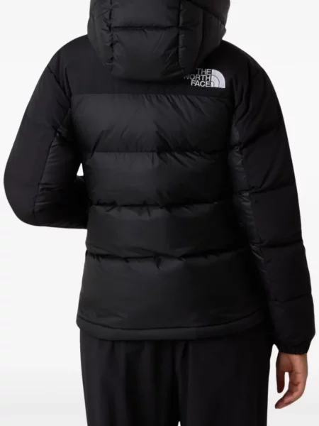 Geacă cu puf The North Face cu glugă negru