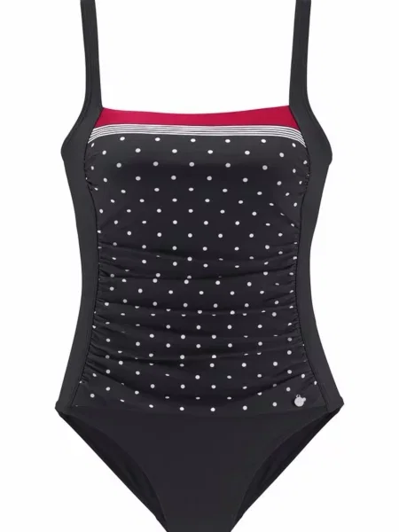 LASCANA Kopalke za oblikovanje postave ognjeno rdeča črna