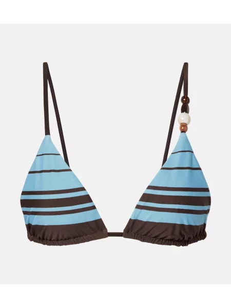 Bikini Sir. z koralikami niebieski