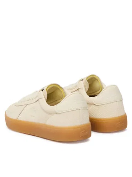 Tenisice od brušene kože Lacoste Baseshot Pro Sneakers bež