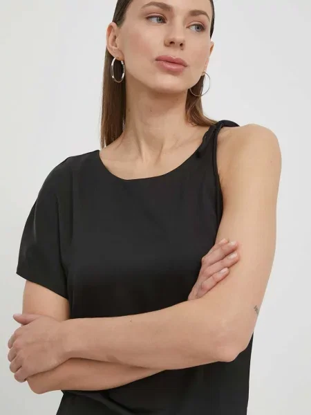 Ruha rózsaszín mini egyenes fekete