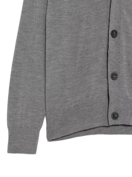 Cardigan Alpha Studio cu decolteu în V gri