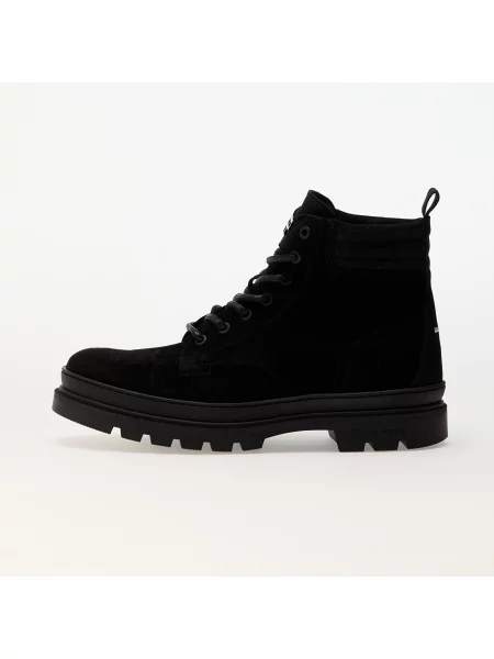Filling Pieces buty wysokie Josh Suede czarny