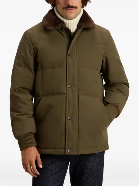 Matlasat geacă Woolrich verde