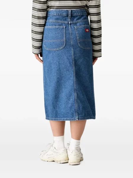 Fustă din denim Dickies albastru