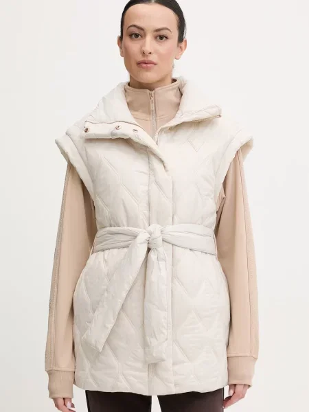 Guess vestă HILMA bej