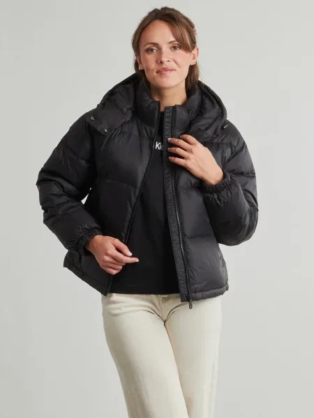Geacă de blugi Calvin Klein Jeans negru