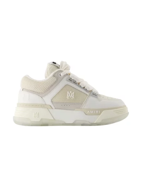 Sneakersy Amiri skórzane beżowe