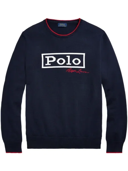 Тениска Polo Ralph Lauren бродирана синьо