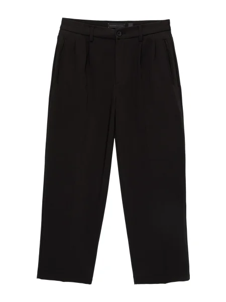 Pull&Bear Pantaloni cutați negru
