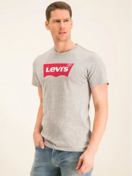 Levi's Marškinėliai Housemark Tee pilka