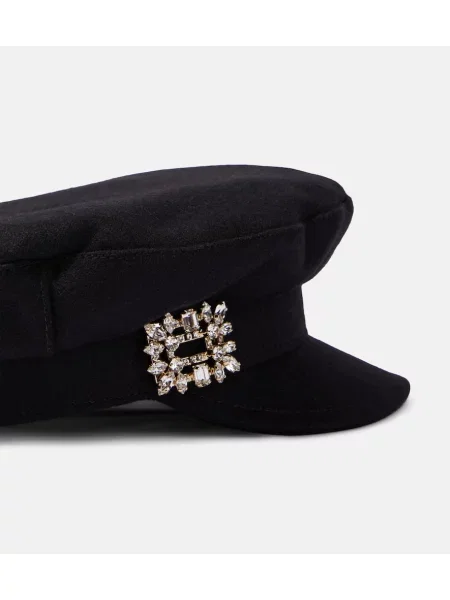 Căciulă Roger Vivier de lână negru