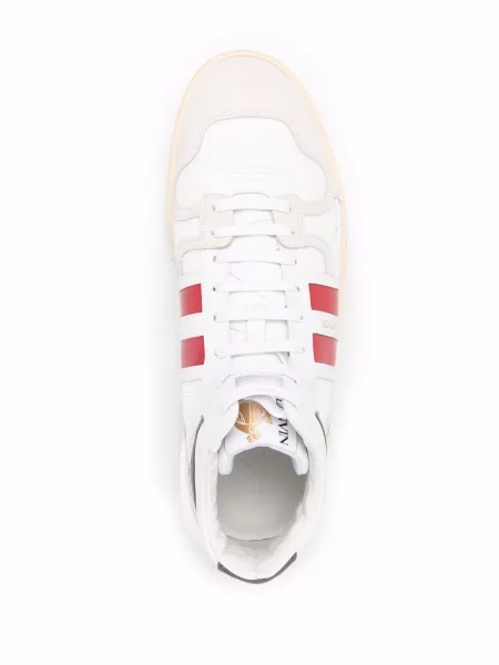 Fűzős csipkés sneaker Lanvin autogrammal fehér