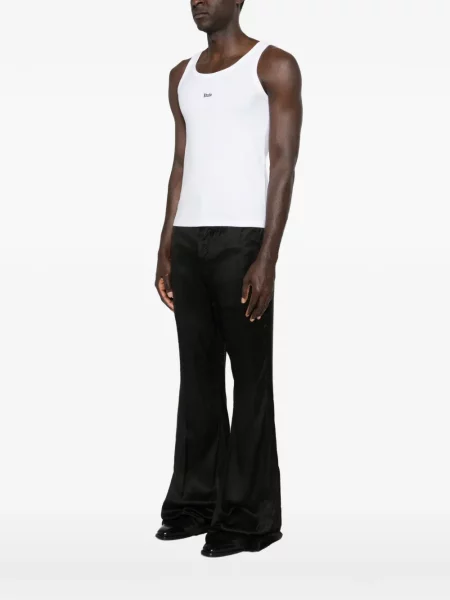 Риза Rhude бродирана бяло