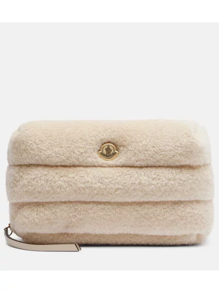 Medvjedić torbica Moncler bijela