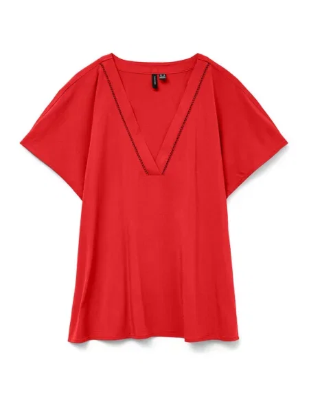 Vero Moda Блузка Bella червоний