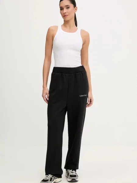 Tepláky Calvin Klein Performance černé