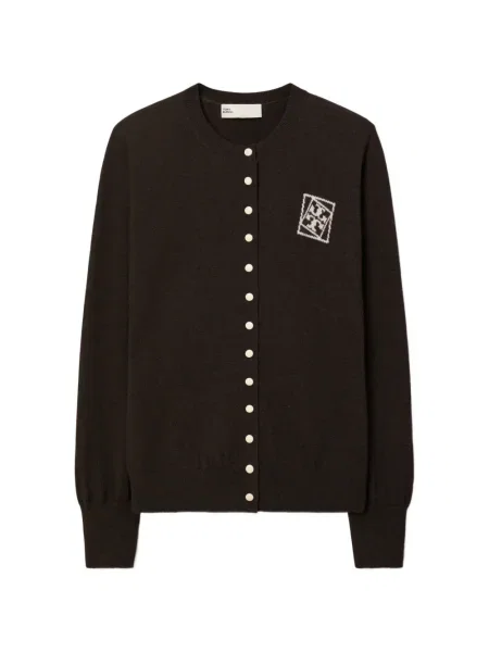 Cardigan Tory Burch de lână negru