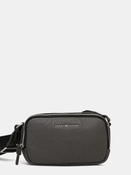 TOMMY HILFIGER Torba za čez ramo temno zelena