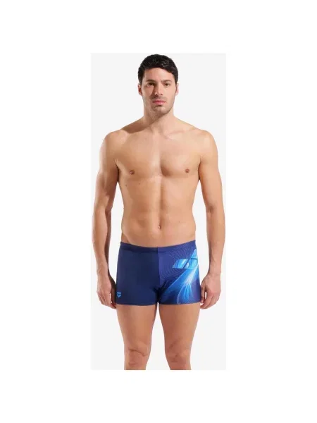 Kąpielówki Arena Performance Jellyfish Short nocny 75 niebieski